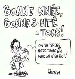 La perte du triple A ? On s'en fout !