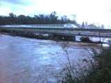 Fréjus, le pont de la RD559 sur l'Argens