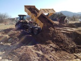 Les agriculteurs sont allé boucher une brèche à Roquebrune sur Argens