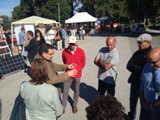 La BIO est dans le pré ! Manifestation au domaine du Bercail à Puget sur Argens, le 14 octobre 2012 