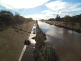 Le canal du Reyran depuis le pont de la RD559 (ex-RN98)