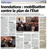 Var Matin, Page 6 - Inondations : mobilisation contre le plan de l'tat 