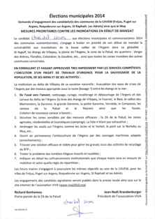 Christel Lions, candidate à Puget-sur-Argens (83) a signé l'engagement à prendre des mesures prioritaires contre les inondations en début de son mandat si elle est élue maire de Puget-sur-Argens