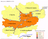 Carte de vigilance incendie émanant de la Préfecture du Var